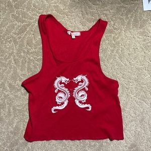 red dragon tank top NWOT